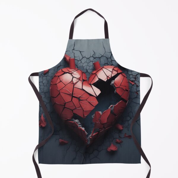Item preview, broken heart shattered on the floor designed and sold by DanieWoods.