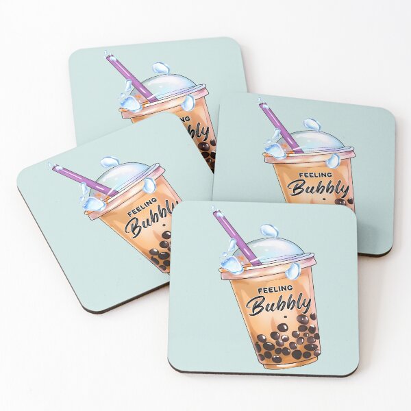 Item preview, Feeling Bubbly: A Bubble Tea Adventure" designed and sold by QuadMacDesigns.