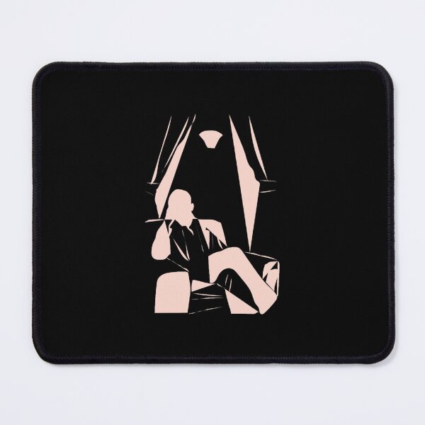 Item preview, Matt Maltese Block Pink on Black designed and sold by sadiesinkshop.