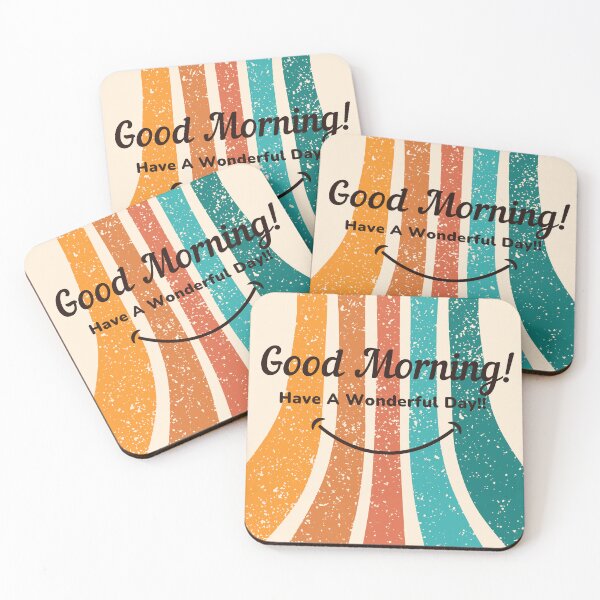 Item preview, Good morning have a wonderful day retro  designed and sold by RetroNibylander.
