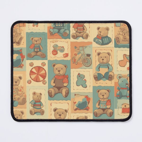 Item preview, Seamless vintage toy digital paper designed and sold by ngam.