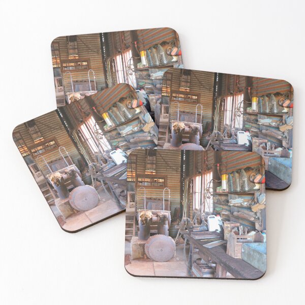 Item preview, Inside Outback shearing shed, Western Australia designed and sold by FranWest.