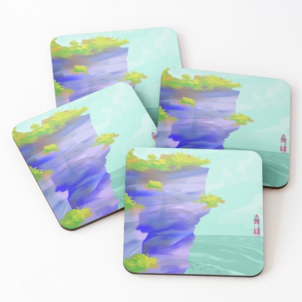 Item preview, Cliff by the sea  designed and sold by SkyisBright.