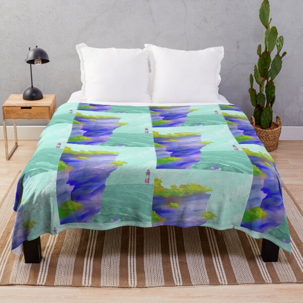 Item preview, Cliff by the sea designed and sold by SkyisBright.