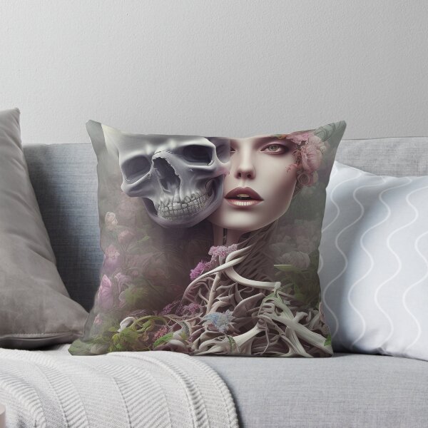 Item preview, Botanical Bones: A Floral Skeleton 003 designed and sold by csdesign73.
