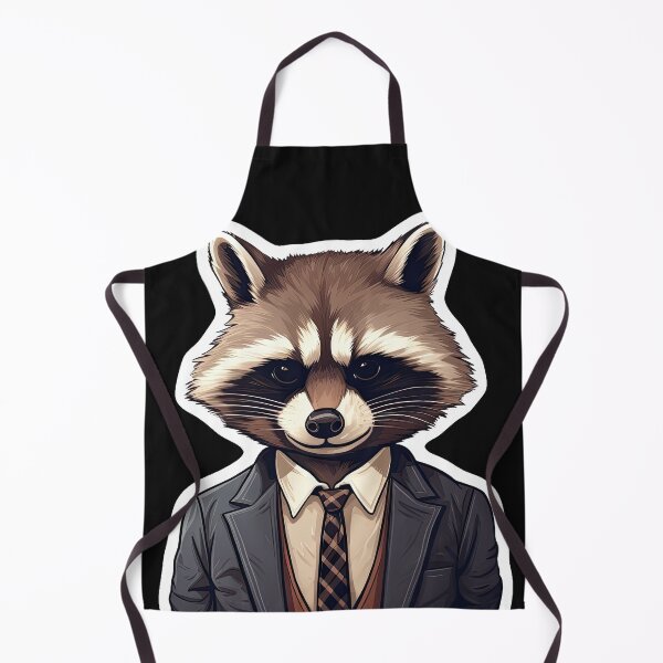 Item preview, Cunning raccoon in a tie designed and sold by abmkf.
