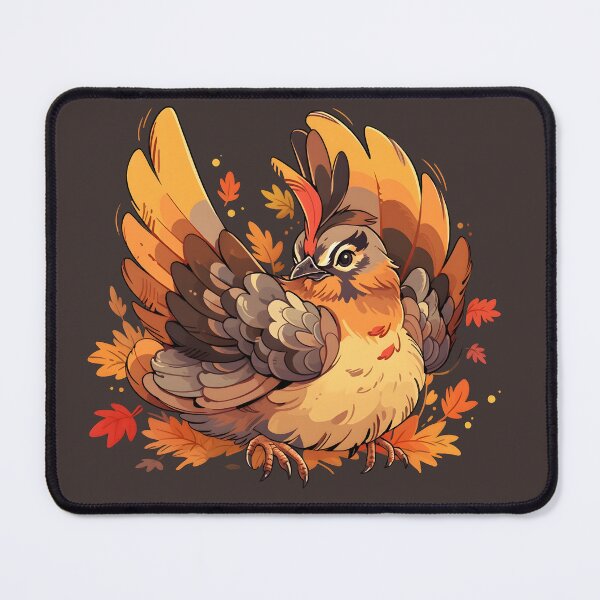 Item preview, Ruffed Grouse Flapping Wings in Fall designed and sold by InkedBeasts.