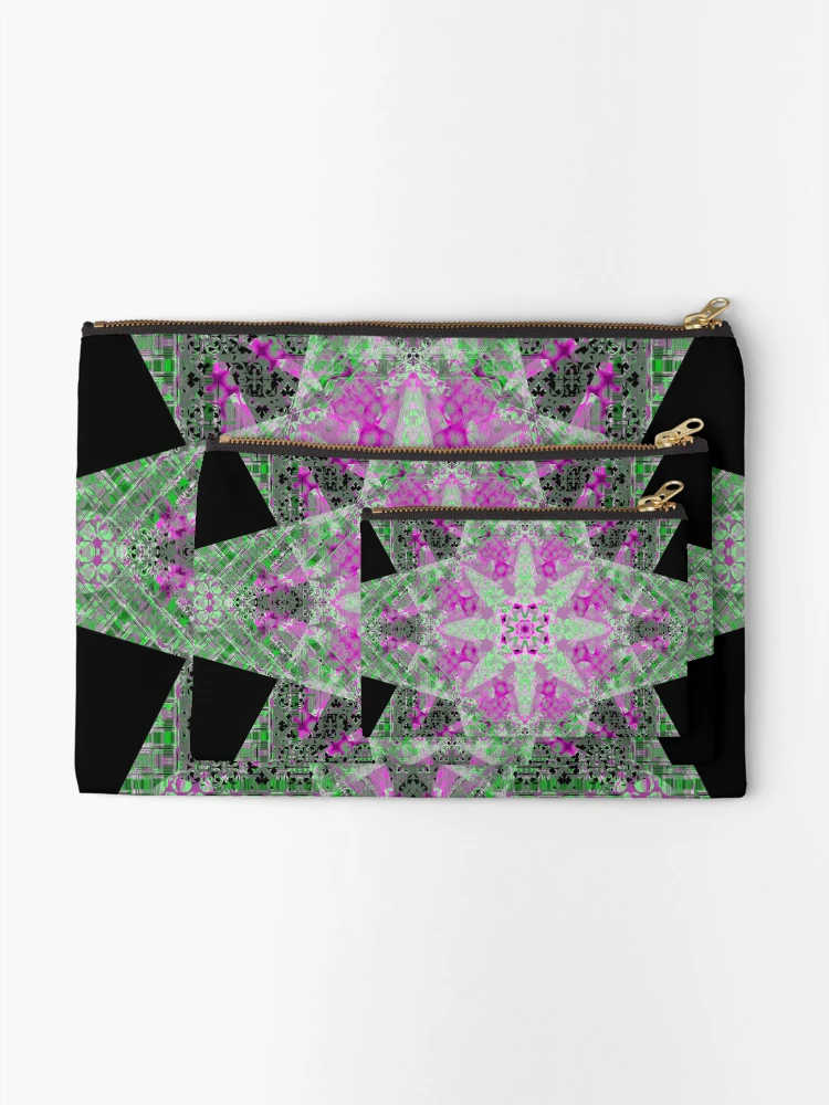 Thumbnail 2 of 4, Zipper Pouch, KFM 4 designed and sold by Elizabeth Austin-Craig.