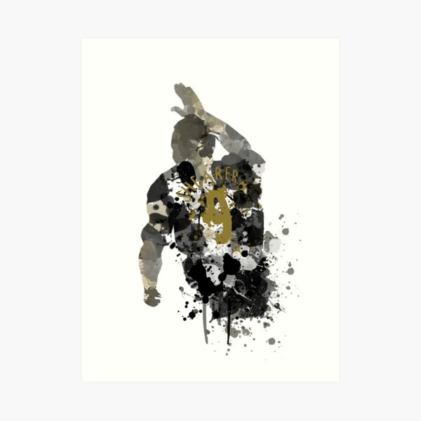 Alan Shearer Newcastle United Legend Art Art Print