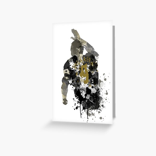 Alan Shearer Newcastle United Legend Art Greeting Card