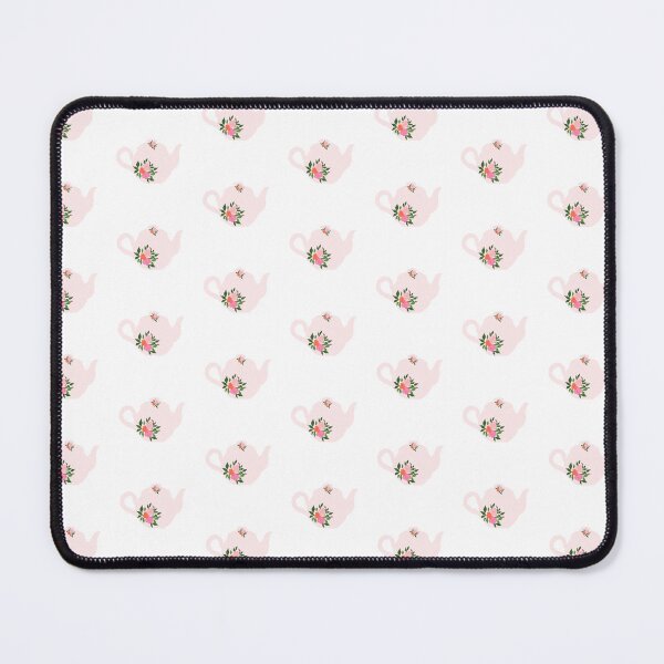 Item preview, Floral pink teapot designed and sold by PrettywithColor.