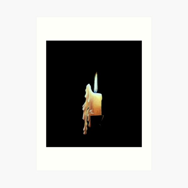 Candle Art Print