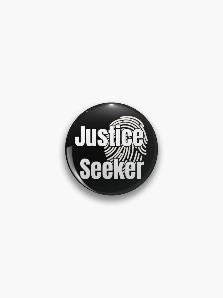 Justice Seeker: Bold and Passionate Pin for Sale by sirikanya-mei