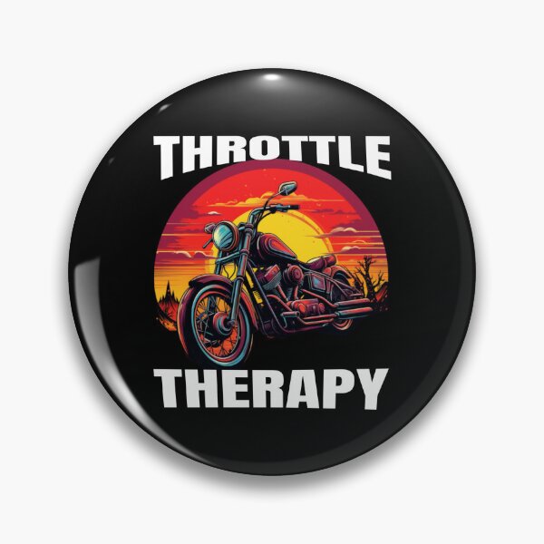 Artikelvorschau, Biker Throttle Therapy - Klassisches Motorrad - Vatertag entworfen und verkauft von onlymagic8k.