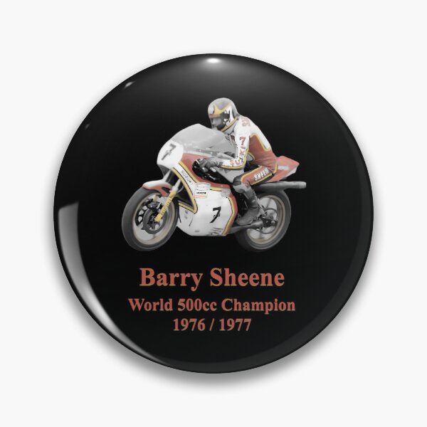 Item preview, Barry Sheene Moto GP Legend Motorbike Racer Champion designed and sold by EagleBleak.
