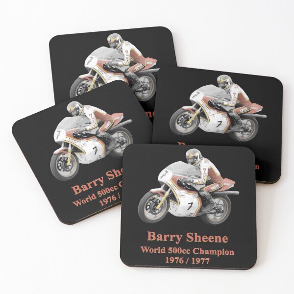 Item preview, Barry Sheene Moto GP Legend Motorbike Racer Champion designed and sold by EagleBleak.