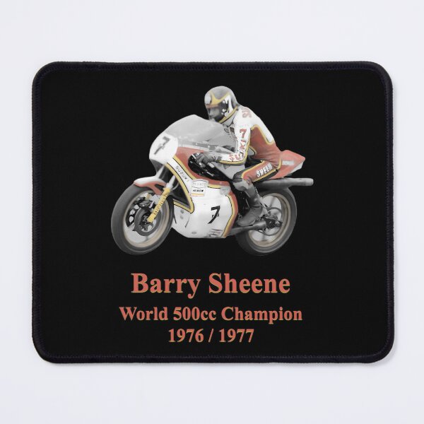 Item preview, Barry Sheene Moto GP Legend Motorbike Racer Champion designed and sold by EagleBleak.