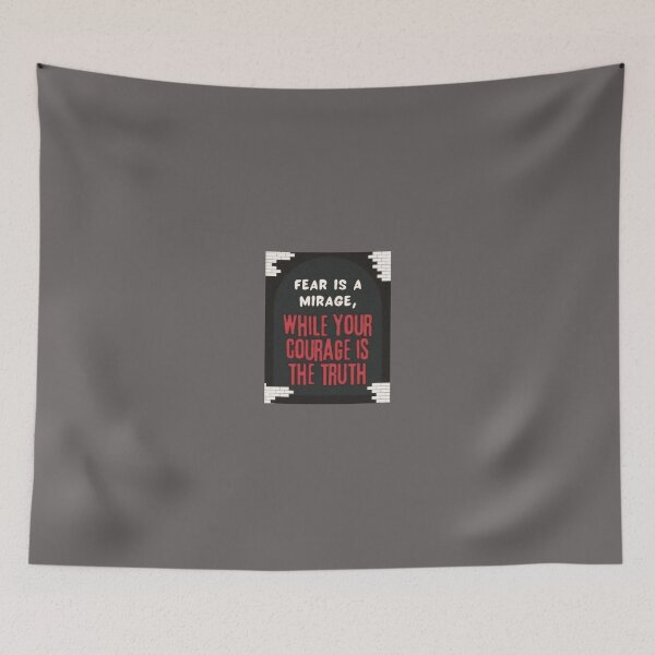 Item preview, Fear and courage designed and sold by Thedigital91.
