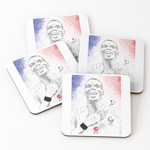 Item preview, Pogba Calligraphy Portrait designed and sold by HamiltonMichaud.