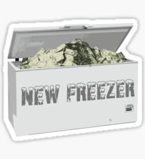 New Freezer Sticker