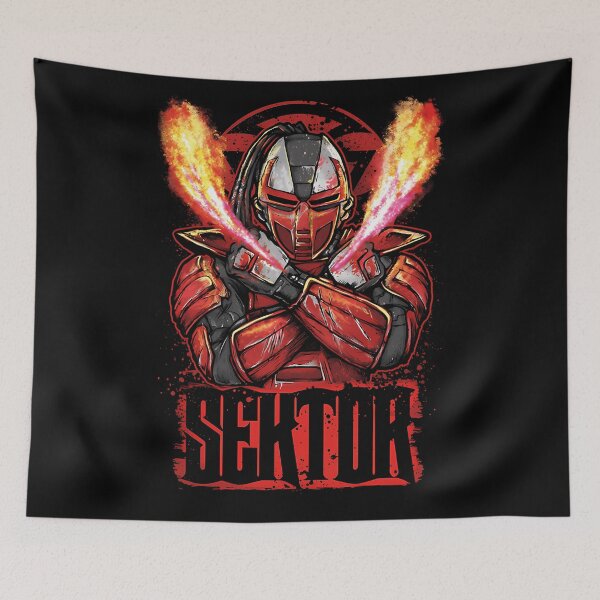 Item preview, Sektor Mortal Kombat designed and sold by FarmerBodhiA.