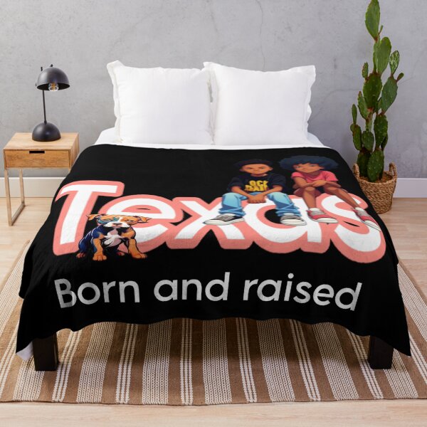 Item preview, Texas born and raised  designed and sold by Roxburylane.