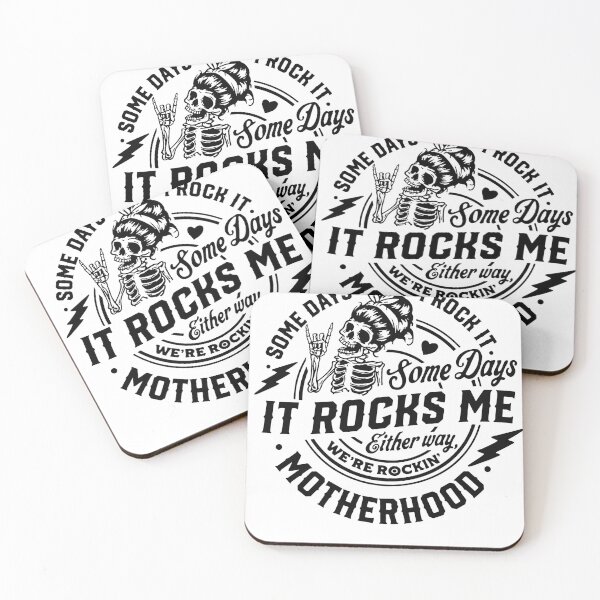 Item preview, Motherhood Some Days I Rock It Some Days It Rocks Me Mama designed and sold by TitusGerlach.
