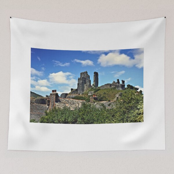 Item preview, Corfe Rooftops designed and sold by RawImageArt.