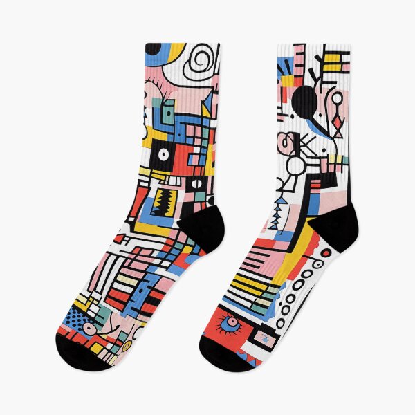 Item preview, African Quilt Style Abstract Black Line Art ? designed and sold by Cha-house.