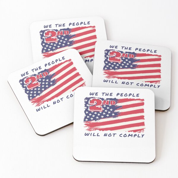Item preview, We The People Will Not Comply - Funny USA Patriotic designed and sold by Sukis-shop.