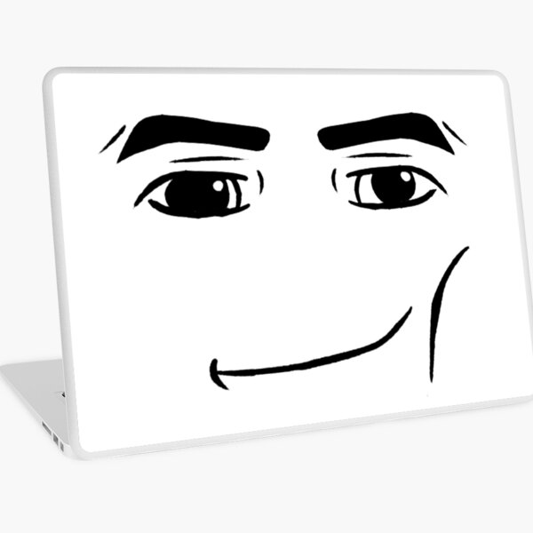 The man face Laptop Skin for Sale by JustACrustSock