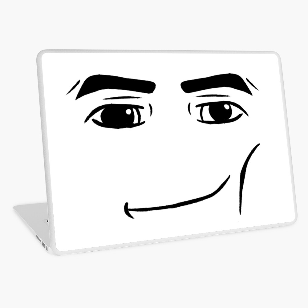 Man Face Laptop Skin for Sale by justjoeythingsx