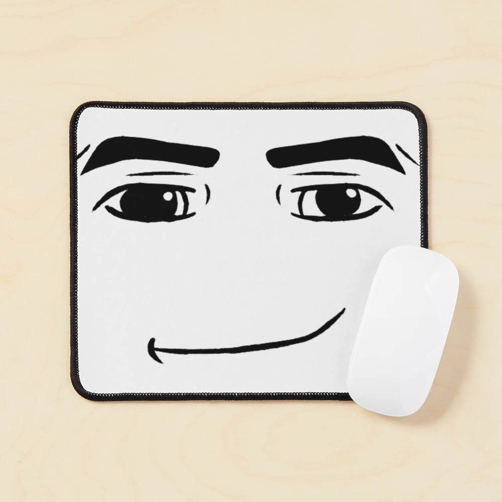 Man Face Roblox Art Board Print for Sale by Trendingfy