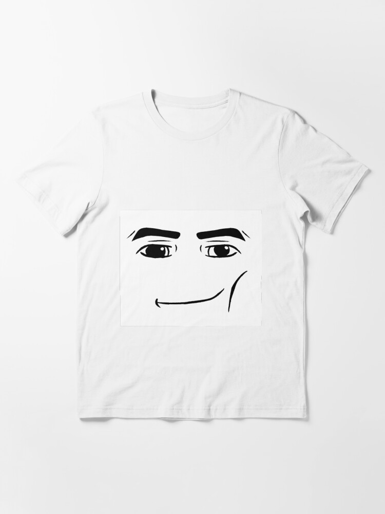 Roblox Man Face Essential T-Shirt for Sale by rbopone