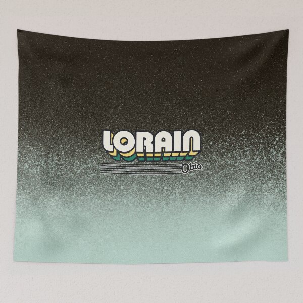 Item preview, Lorain, Ohio | Retro Stripes designed and sold by retroready.