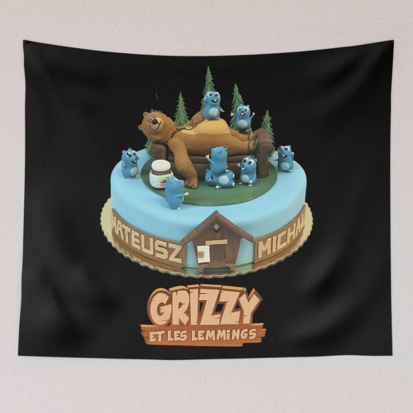 Item preview, Happy Lemmings Tabodi And Grizzy designed and sold by FashionArtsout.