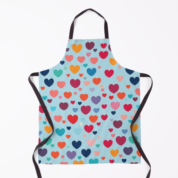 Item preview, Multi-colored Hearts Pattern designed and sold by tinytwist.