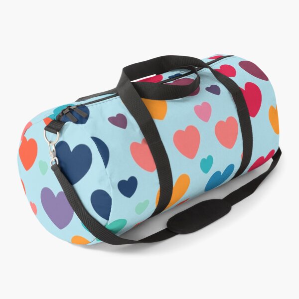 Item preview, Multi-colored Hearts Pattern designed and sold by tinytwist.