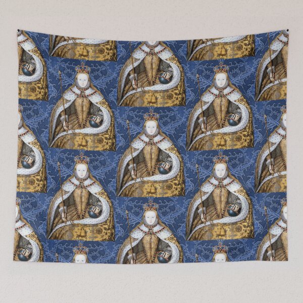 Item preview, Coronation Portrait Collage Elizabeth I Tudor, Queen of England designed and sold by Pixelchicken.