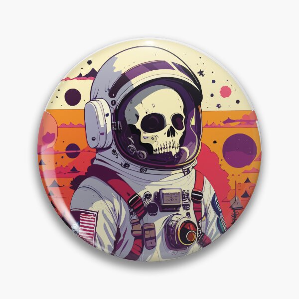 Aperçu de l'œuvre astronaute mort créée et vendue par necrovortex.