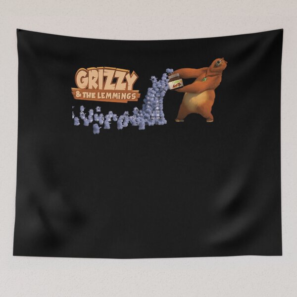 Item preview, Happy Lemmings Tabodi And Grizzy designed and sold by FashionArtsout.