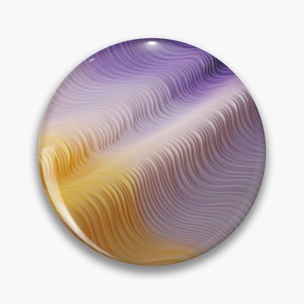 Item preview, Abstract 3D Sound Waves: Geometric Layers in Gradient Hues designed and sold by PaintbrushPlace.