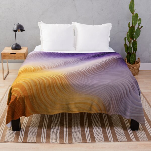 Item preview, Abstract 3D Sound Waves: Geometric Layers in Gradient Hues designed and sold by PaintbrushPlace.