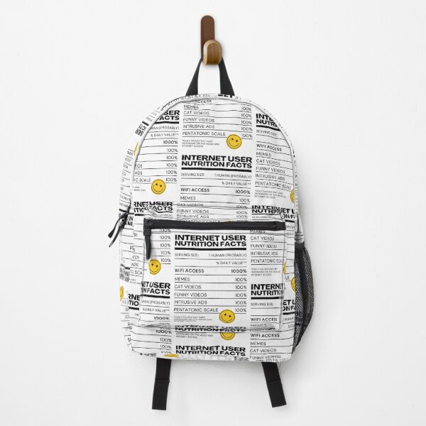 Item preview, Internet User Nutrition Facts - White - Internet Explorer Funny Memes Cat Videos designed and sold by Millusti.