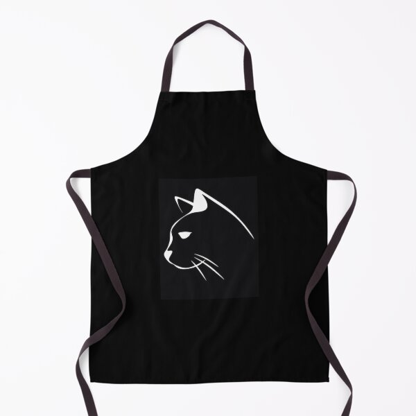 Item preview, Cat face white outline designed and sold by Thedigital91.