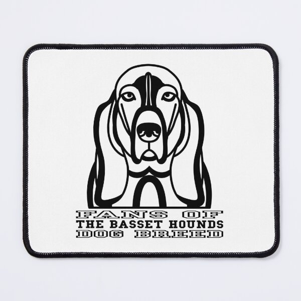 Item preview, FANS OF BASSET HOUNDS DOG BREED designed and sold by Rejiboustarts.