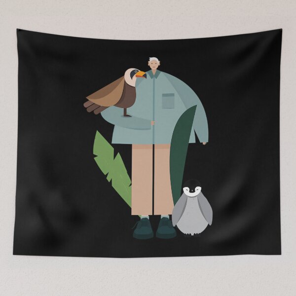 Item preview, David Attenborough  	 designed and sold by zhoxhdaf95.