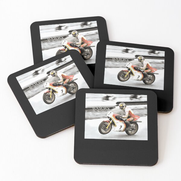 Item preview, Barry Sheene, Moto GP Legend Motorbike Racer Champion designed and sold by EagleBleak.