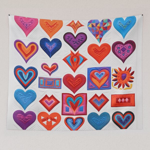Item preview, African Quilt Style Abstract Black Line Art designed and sold by Cha-house.