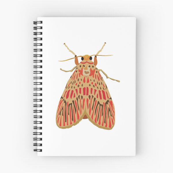 Item preview, Orange Footman Moth designed and sold by elmma design.